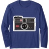 image:imageKODAK INSTAMATIC Camera Design Long Sleeve TShirtNavy Blue