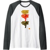 image:imageKODAK M7 Movie Camera Art Raglan Baseball TeeDark Heather GreyWhite