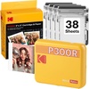image:imageKODAK Mini 3 Retro 3x3 Portable Photo Printer 4PASS 38 Sheets WhiteYellow
