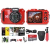 image:imageKODAK PIXPRO WPZ2 Rugged Waterproof Shockproof Dustproof WiFi Digital Vlogging Camera 16MP Red Bundle with 64GB Memory Card  Vlogger Tripod  Bag  Cleaning Kit  More AccessoriesRed