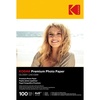 image:imageKODAK Picture Paper Vivid 4x6 100 count 66lb230gm2 weight 119 mil thickness Vivid color picture paper THIS PRODUCT IS NOT COMPATIBLE WITH THE KODAK DOCK PRINTER4 x 6  100 Sheets