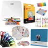 image:imageKODAK Step Slim Instant Mobile Photo Printer  Kit 20 Pack Zink Paper Scissors Scrapbook Album Markers Sticker Sets
