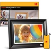 image:imageKODAK WiFi Digital Picture Frame 1920 x 1200 HD Touchscreen Digital Photo Frame 101 Inches Intelligent Electronic Picture Frame with 32 GBAutoRotate Share Moments Instantly GiftsWood FrameBlackWood