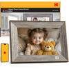 image:imageKODAK Wooden WiFi Digital Picture Frame 32G 101 Inch Digital Photo Frame 1280x800 HD IPS Touch Screen AutoRotate Share Photos and Videos via KODAK App for Friends and Family