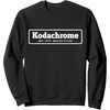 image:imageKodachrome Logo  White SweatshirtBlack