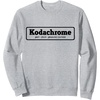 image:imageKodachrome Logo Design  Black SweatshirtHeather Grey