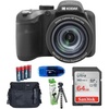 image:imageKodak PIXPRO AZ405 Digital Camera Bundle Includes SanDisk 64GB SDXC Memory Card Small Camera Bag SD Card Reader and More 6 Items BlackBlack