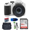 image:imageKodak PIXPRO AZ405 Digital Camera Bundle Includes SanDisk 64GB SDXC Memory Card Small Camera Bag SD Card Reader and More 6 Items BlackWhite