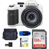 image:imageKodak PIXPRO AZ425 Digital Camera Bundle Includes SanDisk 128GB SDXC Memory Card Small Camera Bag SD Card Reader and More 6 Items RedWhite
