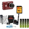 image:imageKodak PIXPRO FZ43 Friendly Zoom Digital Camera Red Bundle