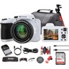 image:imageKodak Pixpro AZ405 Digital Camera in White AZ405WH Bundle Including 128 GB Memory Card Rechargeable Batteries Case Flexible Tripod Neck Strap Lens Caps Full Cleaning Kit More Accessories