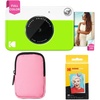 image:imageKodak Printomatic FullColor Instant Print Camera Starter Bundle  Soft Case  Zink 20pk Photo Paper  Colorful Photos On 2x3 StickyBack Paper  Fun Gift for Birthday Christmas Holiday  Green