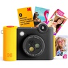 image:imageKodak Smile 2in1 Digital Instant Print Camera amp Printer Gift Bundle  Case  Zink 2x3 Sticky Back Photo Paper 20pk  Album  Sticker Sets  Sticker Frames  Hanging Frames  Markers  FuchsiaBlack