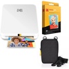 image:imageKodak Step Slim Instant Mobile Photo Printer 2x3 Zink Paper White Kit 20 Pack Zink Paper case
