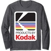image:imageProducts By Kodak Vintage Logo Long Sleeve TShirtDark Heather Grey