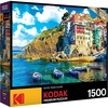 image:imageRoseArt  Kodak Premium  Cinque Terre Riomaggiore Village Italy  1500 Piece Jigsaw Puzzle for AdultsCinque Terra