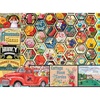 image:imageRoseArt Kodak Premium Library Mischief 1000 Piece Jigsaw Puzzle for AdultsHoneycomb Flowers and Seeds