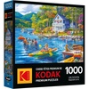 image:imageRoseart  Kodak Premium  Vintage Haberdashery  1000 Piece Jigsaw Puzzle for AdultsLake Swimming