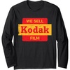 image:imageVintage We Sell Kodak Film Retail sign design Long Sleeve TShirtBlack