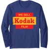 image:imageVintage We Sell Kodak Film Retail sign design Long Sleeve TShirtNavy Blue