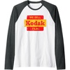 image:imageVintage We Sell Kodak Film Retail sign design Raglan Baseball TeeDark Heather GreyWhite