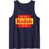 image:imageVintage We Sell Kodak Film Retail sign design Tank TopNavy Blue