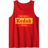 image:imageVintage We Sell Kodak Film Retail sign design Tank TopRed