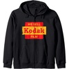image:imageVintage We Sell Kodak Film Retail sign design Zip HoodieBlack