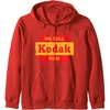 image:imageVintage We Sell Kodak Film Retail sign design Zip HoodieRed