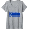 image:imageWomens Ektachrome Film Vintage Logo VNeck TShirtHeather Grey