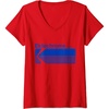 image:imageWomens Ektachrome Film Vintage Logo VNeck TShirtRed