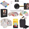image:imageZink Kodak Step Touch  13MP Digital Camera amp Instant Printer with 35 LCD Touchscreen Display 1080p HD Video White Starter Bundle
