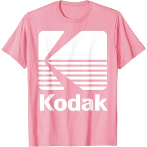 image:image80s Vintage Kodak Logo  White TShirtPink