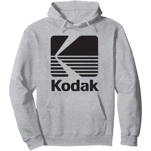 image:image80s Vintage Kodak Logo Pullover HoodieHeather Grey