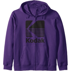 image:image80s Vintage Kodak Logo Zip HoodiePurple
