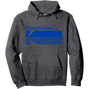 image:imageEktachrome Film Vintage Logo Pullover HoodieDark Heather Grey
