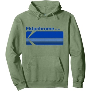 image:imageEktachrome Film Vintage Logo Pullover HoodieSage Green