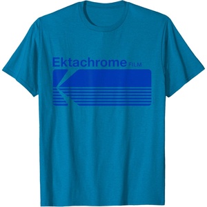 image:imageEktachrome Film Vintage Logo TShirtSapphire Blue