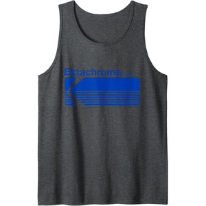 image:imageEktachrome Film Vintage Logo Tank TopDark Heather Grey