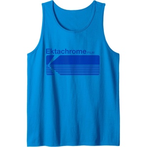 image:imageEktachrome Film Vintage Logo Tank TopSapphire Blue