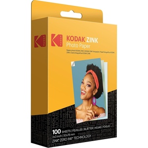 image:imageKODAK 2x3 Premium StickyBacked ZINK Photo Paper 100 Sheets  Compatible With Kodak Step Step Slim Printomatic Printomatic Smile Step Touch100 Sheets