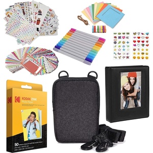 image:imageKODAK 2x3 Premium Zink Photo Paper 50 Pack Fun Accessory Kit with Photo Album Case Stickers Markers amp More