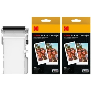 image:imageKODAK 4PASS 2x3 Cartridge Refill 60 Sheets Mini 2 amp Mini Shot 2white