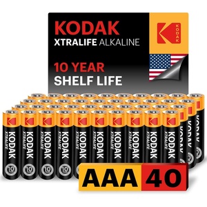 image:imageKODAK AAA Alkaline Batteries 24 Pack Triple A Battery LR03 15V40 x AAA Batteries