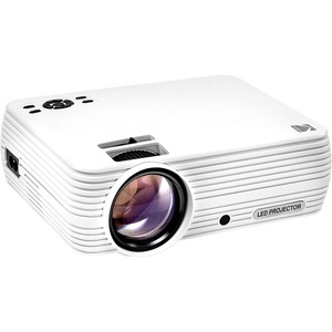 image:imageKODAK FLIK X4 Home Projector  40 LCD Compact Home Theater System Projects Up to 150 with 1080p Compatibility amp Bright Lumen LED Lamp  VGAAVHDMIUSBTF Inputs  Remote Tripod amp Carry Case
