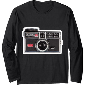image:imageKODAK INSTAMATIC Camera Design Long Sleeve TShirtBlack