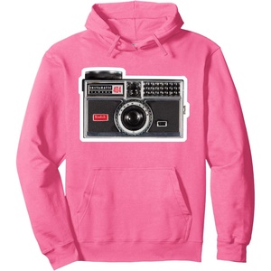 image:imageKODAK INSTAMATIC Camera Design Pullover HoodieBright Pink