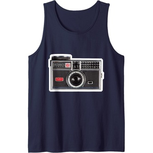 image:imageKODAK INSTAMATIC Camera Design Tank TopNavy Blue