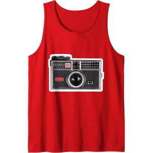 image:imageKODAK INSTAMATIC Camera Design Tank TopRed