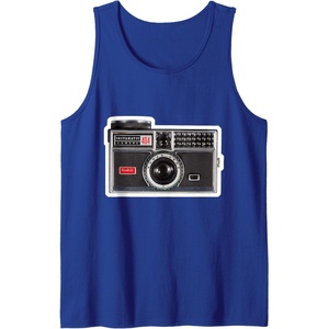 image:imageKODAK INSTAMATIC Camera Design Tank TopRoyal Blue